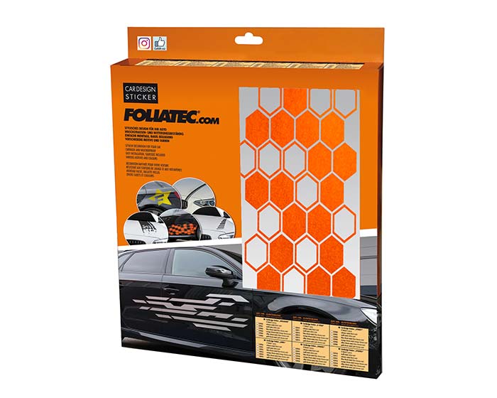 Car Design Stickers - Hexagon